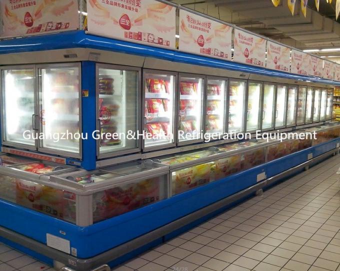 Supermarket Display Freezer Combined Freezer Refrigerator Display