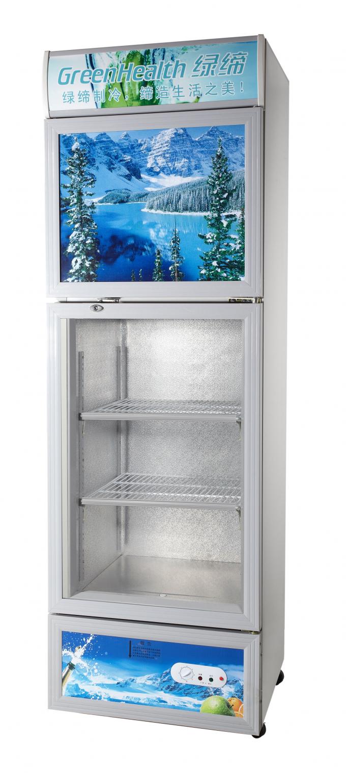 Customize Commercial Display Freezer For Restaurant / Supermarket