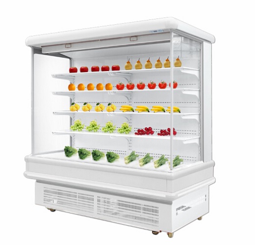Supermarket Vegetable Multideck Open Chiller / Display Refrigerator