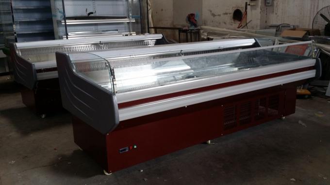 Supermarket Meat Deli Display Refrigerator Countertop