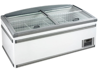 Chest Freezer Automatic Defrosting Refrigeration Equipment Supermarket Island Freezer