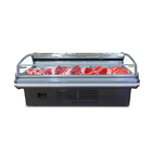 Frost Free Commercial Open Fresh Meat Display Freezer With Counter