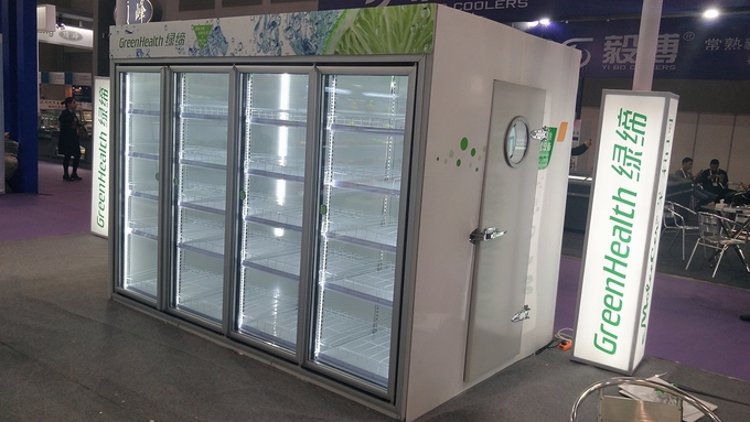 Automatic Defrost Commercial Beverage Cooler Walk In Fridge
