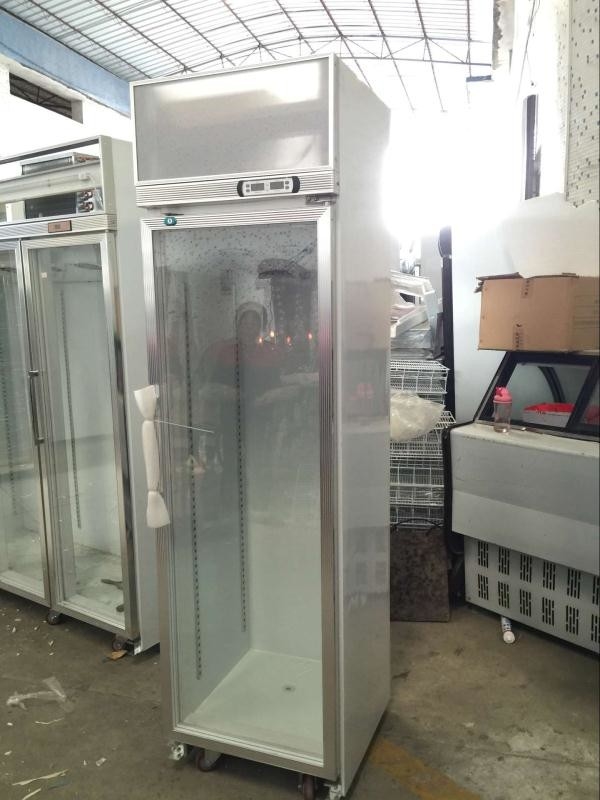 Upright 2 Doors Commercial Beverage Cooler With 1250L 5 Layer Adjustable