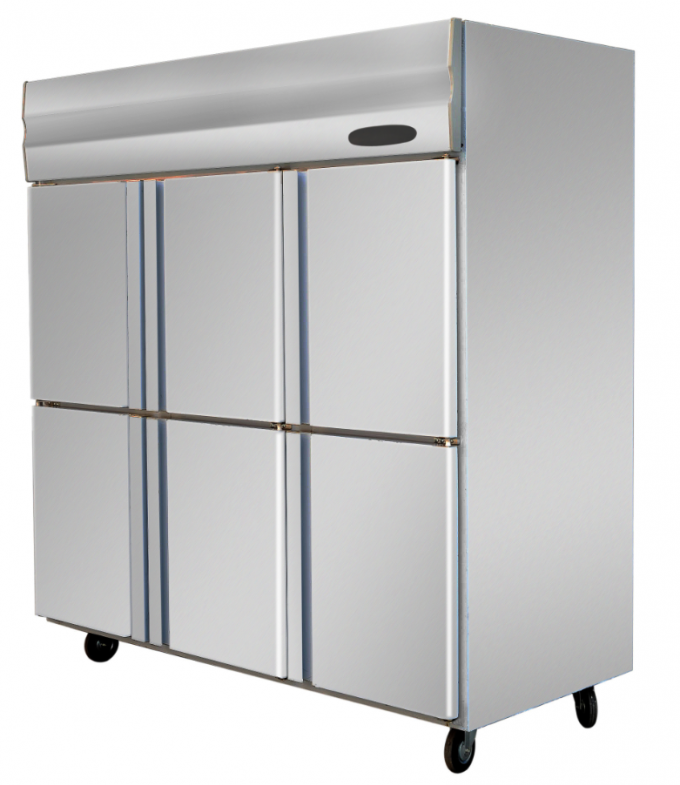 Commercial Stainless Steel Upright Freezers For Restaurant , Resturant