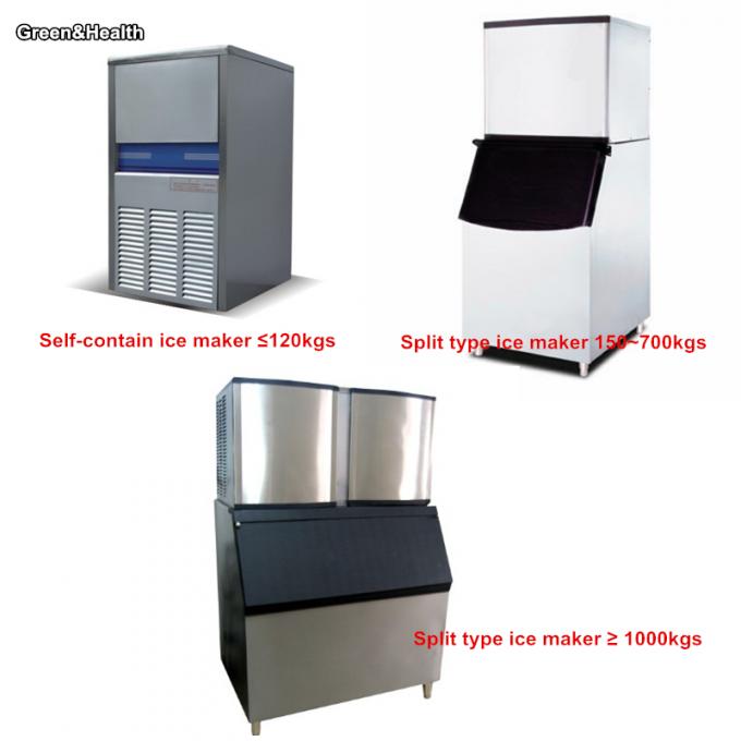500kgs Ice Capacity Commercial Supermarket Ice Maker Machine