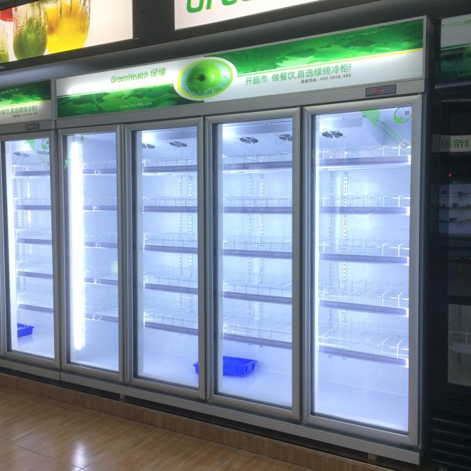 Single Door Commercial Beverage Cooler For Convenience Grocery Store