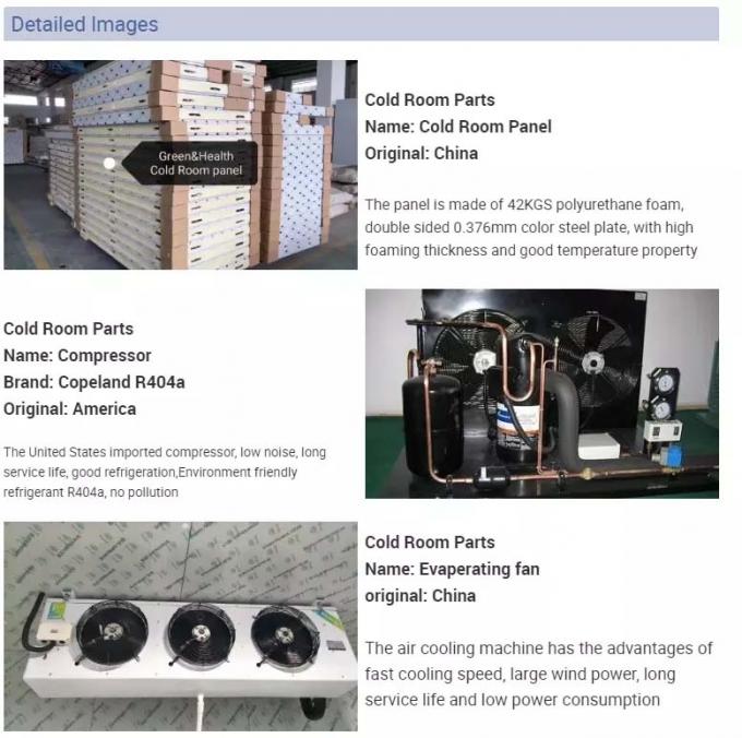 Restaurant Food Storage Deep Freezer Cold Walk in