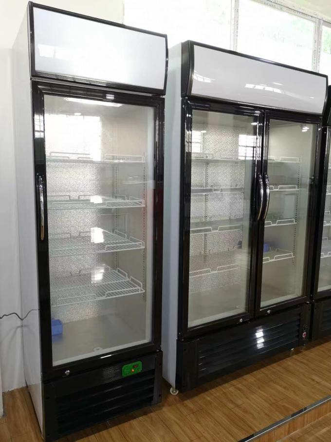 Commercial Beer Fridge Single Door Upright Refrigerator with LED light