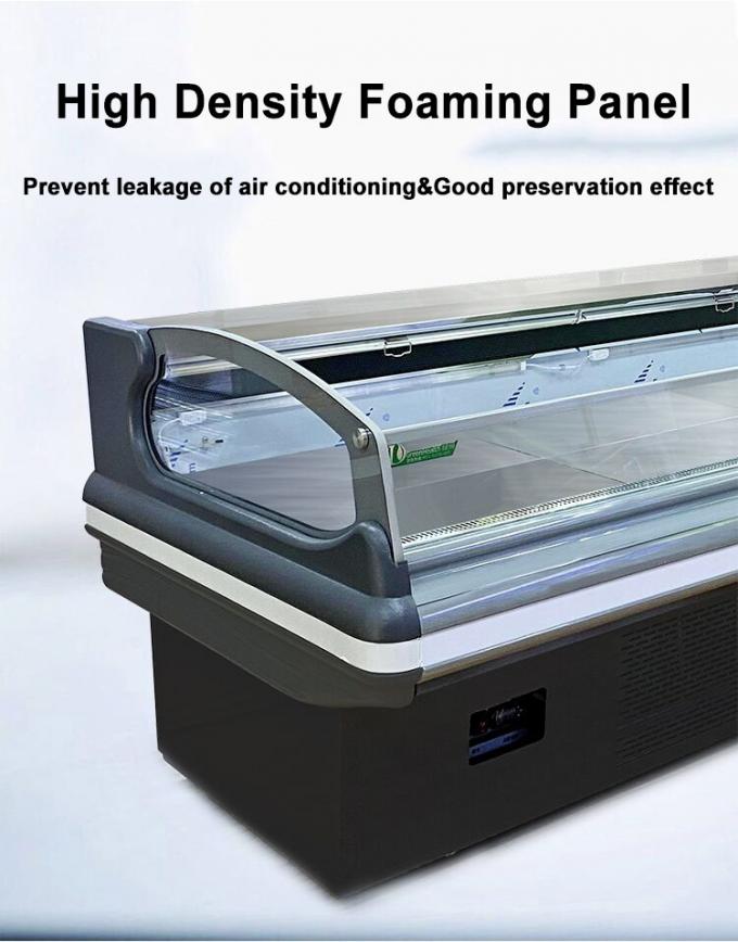Europe Style Commercial Meat Display Freezer Meat Display Fridges