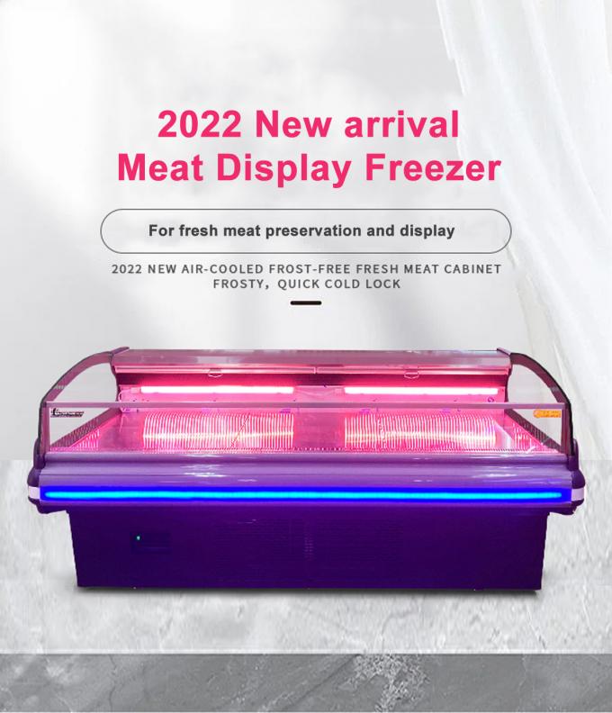 Meat Shop Display Refrigerator Commercial Supermarket Meat Chiller
