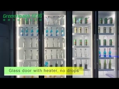 Glass Door Commercial Wine Chiller Cooler Fridge for Bar Hotel