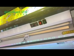 Compact Upright Freezers Chiller Glass Doors With Heater Auto Demist