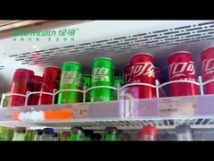 Customized Drinks Open Display Refrigerator R404a Vegetable And Fruits Cooler