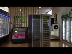 360° Air Ventilation Wine Refrigerator With 418L 220V 50HZ And Automatic Defrost System