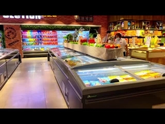 Multideck Display Fridge / Fruit Vegetable Display Showcase / Commercial Display Chiller