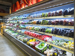 Large Refrigeration Splicing Multideck Open Chiller Auto - Defrost Type