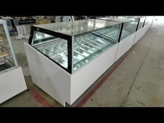 Ice cream display freezer gelato showcase