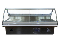 Commercial Stainless Steel Deli Display Refrigerator Fast Cooling Low Consumption