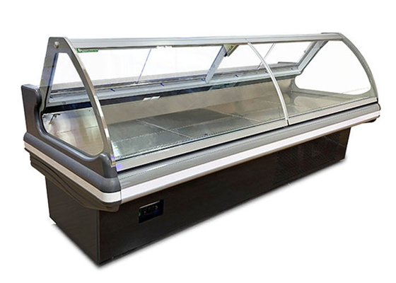 Commercial Stainless Steel Deli Display Refrigerator Fast Cooling Low Consumption