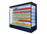 Supermarket Fridge Multi Deck Open Chiller for Display Fruit Vegetable