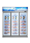Air Cooling Supermarket Display Freezer No Frost China Supply -22°C