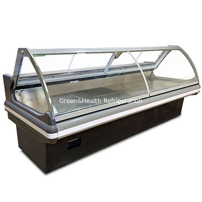 Factory Outlet Self Service Deli Display Chiller / Freezer For Food Cooling