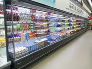 Supermarket Vegetable Multideck Open Chiller / Display Refrigerator Energy Saving