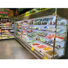 Upright Supermarket Showcase Dairy Display Multi Deck Open Chiller Cooler