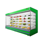 3m Open Multi Deck Supermarket Refrigeration Display Chiller For Milk