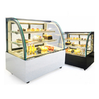Energy Efficient Bakery Equipment Glass Cake Display Fridge With 2 Layers