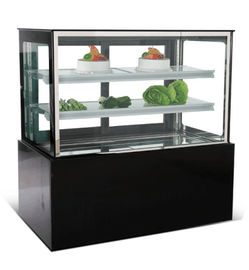 Mini Two layers Cake Display Freezer Dual Temperature For Shop