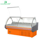 Commercial Glass Cover Deli Display Refrigerator For Catering / Butchery Shop