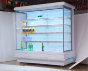 Fan Cooling Remote System Multideck Open Display Chiller For Supermarket