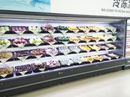 Energy Saving Fruit Display Refrigerator with Imported Compressor for Supermarket