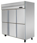 0 ~ 10°C - 18°C ~ -20°C Kitchen Commercial Refrigerator Freezer With Danfoss Compressor