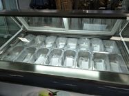Portable Popsicles Ice Cream Display Case With Optional Trays / Ice Cream Display Unit