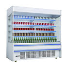 Supermarket Multi deck Refrigerator chiller Plug In System/Vegetable And Fruit Showcase Cabinet
