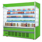 Commercial Self Service Multideck Open Chiller With 4 Layer Decks R404a Refrigerant