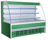 Commercial Open Front Fruit Display Chiller For Store With Air Cooler 1100W