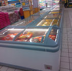 -18~-22℃ Big Capacity Combined Supermarket Island Freezer / Meat Display Refrigeratorr