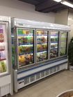 Supermarket Open Front Display Fridge For Vegetable / Fruit / Drink