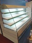 Stainless Steel Edge Multideck Open Chiller With Panasonic / Copeland Compressor