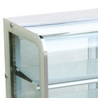 2M Sliding Door Commercial Cake Display Freezer Showcase Two Layers