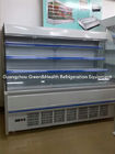 Vertical Curtain Multideck Open Display Chillers Energy Saving For Shop