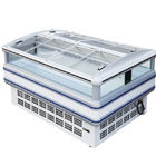 Self - Contained Supermarket Island Freezer -18°C Stainless Steel
