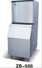 Silver / Black R404a Ice Making Machine With Self Cleaning System