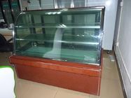Asia Hot Sale Bread Store Cake Display Freezer 3°C - 6°C Energy Efficient Two shelf Inside