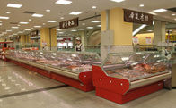 Large Supermarket Project Freezer With Multideck Showcase / Meat Counter