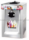 Gear / Air Pump Soft Ice Cream Making Machines 8 Levels Hardness Adjustment